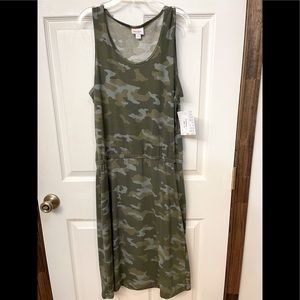 LuLaRoe Summer Camo Dress